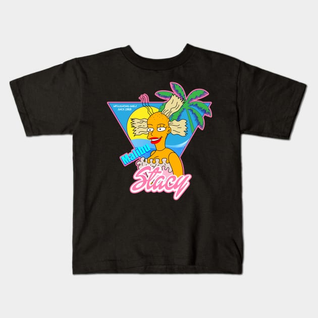 Malibu Stacy Kids T-Shirt by Teesbyhugo